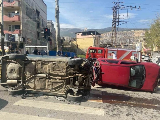 Kahramanmaraş’ta trafik kazası: 3 yaralı
