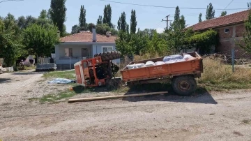 Kalp krizi geçiren traktör sürücüsü hayatını kaybetti
