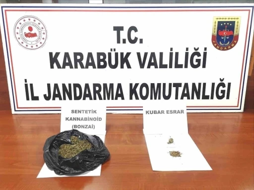 Karabük’te uyuşturucu operasyonu
