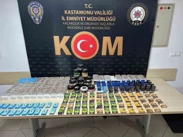 Kastamonu’da 12 bin makaron ele geçirildi
