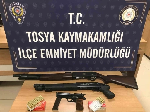 Kastamonu’da kaçak silah operasyonu: 1 gözaltı
