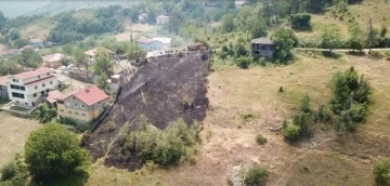 Kastamonu’da tarlada çıkan anız yangını, evlere sıçramadan söndürüldü
