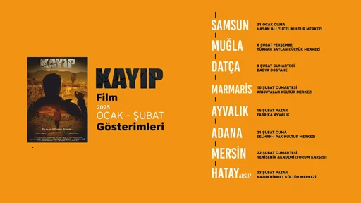 Kayıp Filmi Türkiye Turnesine Çıkıyor