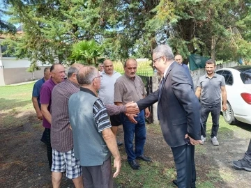 Kaymakam Sağlam: “Sorunları çözmek için buradayız”
