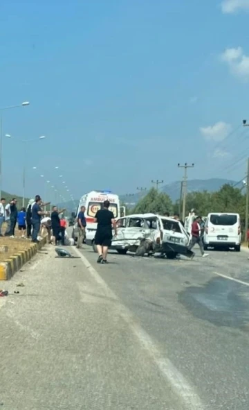 Menteşe’de Trafik Kazası