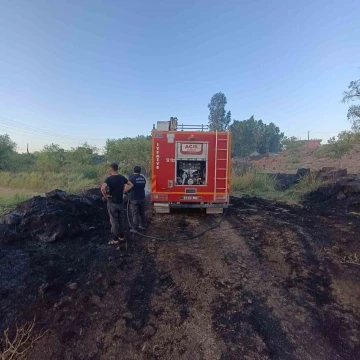 Kırıkhan’da anız yangını söndürüldü
