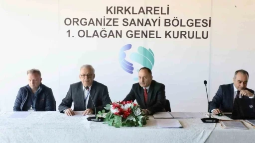 Kırklareli’nde OSB genel kurulu yapıldı
