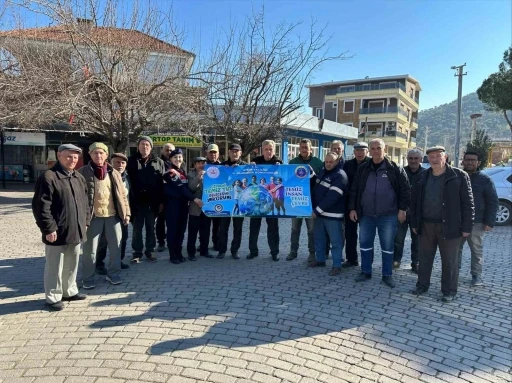 Koçarlı’da vatandaşlara doğa sevgisi anlatıldı
