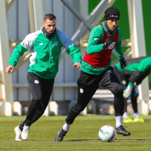 Konyaspor’da, Galatasaray maçı hazırlıkları başladı
