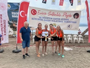 Köyceğiz’de 3. Zafer Kupası Plaj Voleybolu Turnuvası Sona Erdi