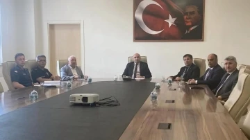 KPSS Ortaöğretim İlçe Koordinasyon Kurulu ve Güvenlik toplantısı yapıldı
