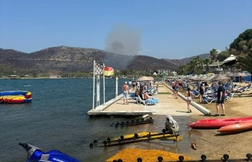 Kuşadası’ndaki Orman Yangını Hızla Söndürüldü