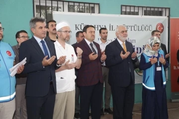 Kütahya’da hacı adayları kutsal topraklara uğurlandı
