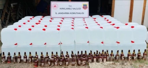 Lüleburgaz’da 3 bin 360 litre etil alkol ele geçirildi, 2 kişi yakalandı
