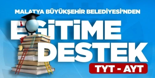 Malatya Büyükşehir Belediyesi’nden öğrenci ve ailelerine destek
