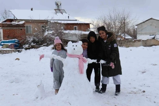 Malatya’da çocuklar kar tatilinin keyfini çıkardı
