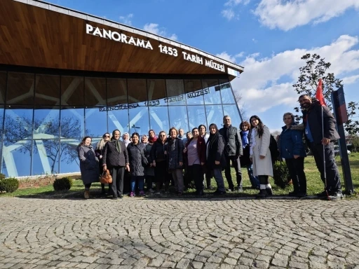 Maltepeliler dünyanın ilk tam panoramik müzesini ziyaret etti
