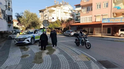 Manavgat’ta motosiklet kazası: 1 yaralı
