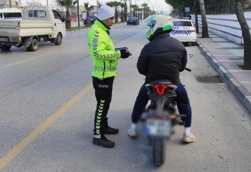 Manisa’da motosikletlilere ceza yağdı
