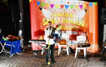 Manisa’da Yuntdağı sanat etkinlikleri başladı
