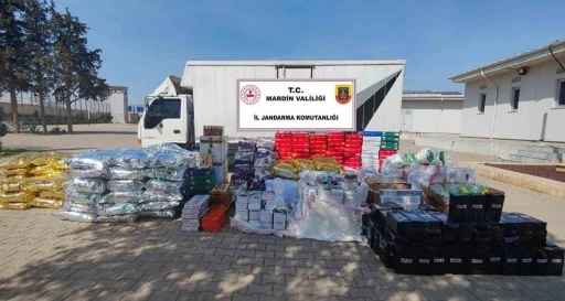 Mardin’de 5 milyon TL değerinde kaçak eşya ele geçirildi
