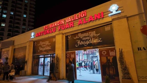 Mardin’de &quot;Ramazan Sokağı&quot;na vatandaşlardan yoğun ilgi
