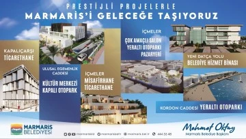  MARMARİS BELDİYESİ’NDEN 700 MİLYONLUK YATIRIM