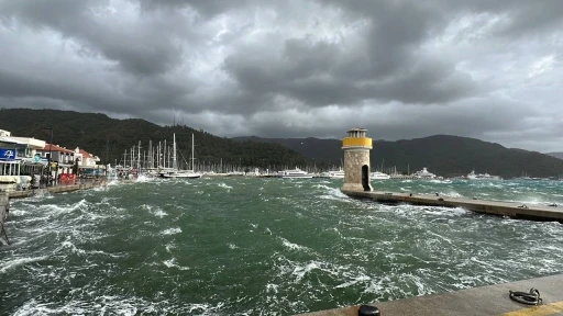 Marmaris’te Lodos ve Yağış Uyarısı