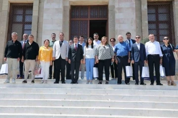 Başkan Köksal ve Başkan Aras Rodos’u Ziyaret Etti