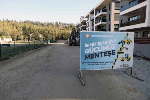 Menteşe’de yol yapım çalışmaları sürüyor
