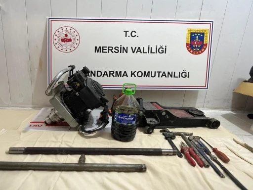 Mersin’de kaçak kazı yapan 4 şüpheli yakalandı
