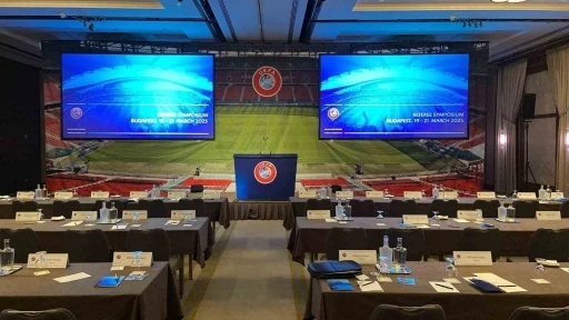 MHK Başkanı Ferhat Gündoğdu, UEFA hakem sempozyumuna katıldı
