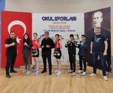 Muay-Thai sporcuları şampiyonadan dereceyle döndü
