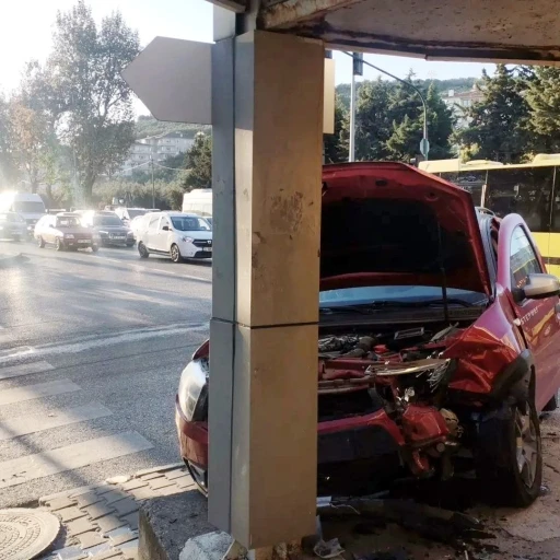 Mudanya’da korkutan kaza
