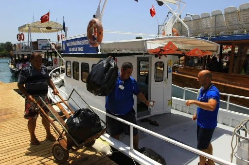 Muğla'da Deniz Temizliği