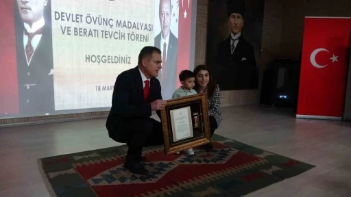 Devlet Övünç Madalyaları Törenle Takdim Edildi