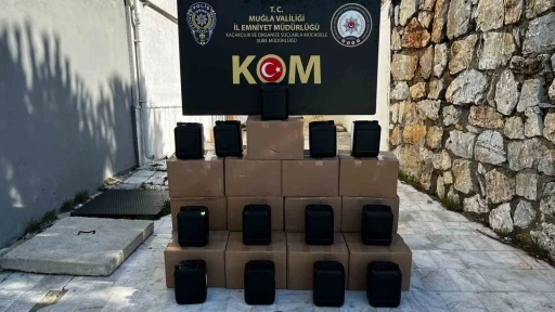 Muğla’da kaçak alkol operasyonu
