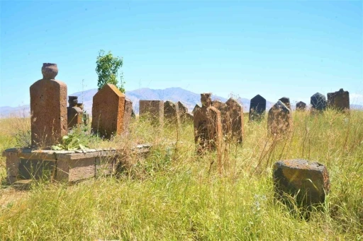 Muş’ta Akkoyunlular dönemine ait mezarlık tespit edildi
