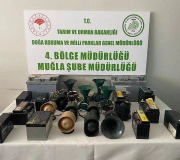 MUĞLA’DA YASA DIŞI AVLANMAYA GEÇİT YOK