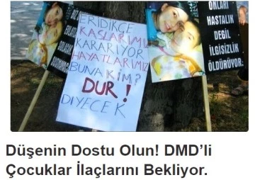 ÜLKEMİZDE 5 BİN DMD HASTASI ÇOCUK VAR