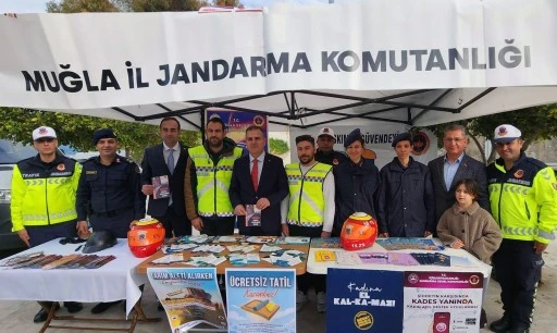 JANDARMADAN MOTOSİKLET KULLANIMINDA GÜVENLİK BİLGİLENDİRMESİ