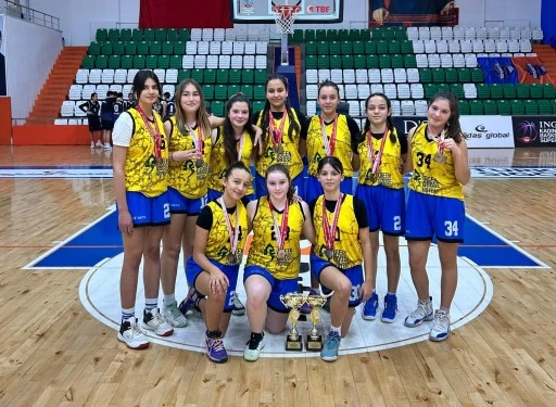 DATÇA U14 KIZ BASKETBOL TAKIMI İL BİRİNCİSİ