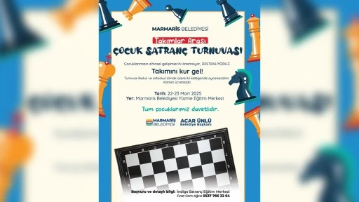 MARMARİS BELEDİYESİ’NDEN SATRANÇ TURNUVASI