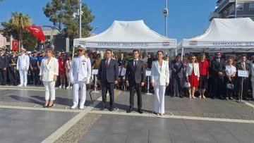 30 AĞUSTOS ZAFER BAYRAMI MARMARİS’TE TÖRENLE KUTLANDI