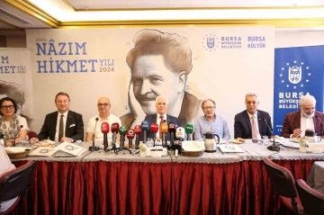 Nazım Hikmet yıl boyunca Bursa’da anılacak
