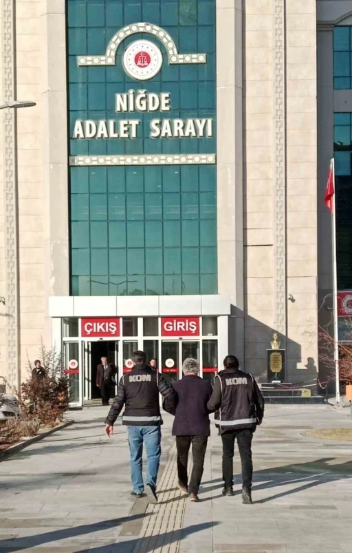 Niğde’de 12 yıl 6 ay kesinleşmiş hapis cezası bulunan şahıs yakalandı
