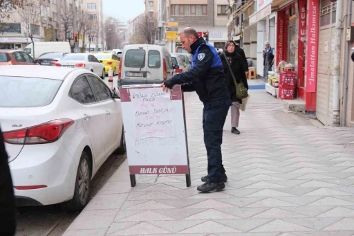 Odunpazarı zabıta ekipleri kaldırım işgallerine geçit vermiyor
