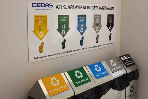 OEDAŞ sıfır atık vizyonuyla 8,7 ton atığı ekonomiye kazandırdı
