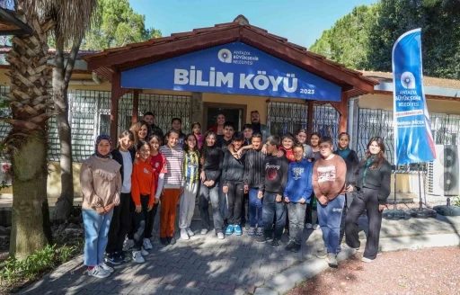 Öğrenciler Bilim Köyü’nde stres attı
