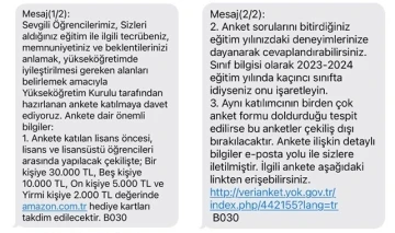 Öğrencilerini memnun edemeyen Pamukkale Üniversitesinden tepki çeken anket
